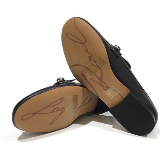 KARL LAGERFELD AVAH STUDDED LOAFERS MOCCASINS -BLACK LEATHER -US 9 -NIB - Picture 8 of 9